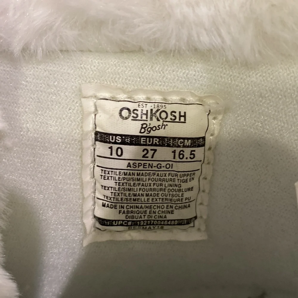 OshKosh B’gosh girls winter snow boot - Picture 5 of 6